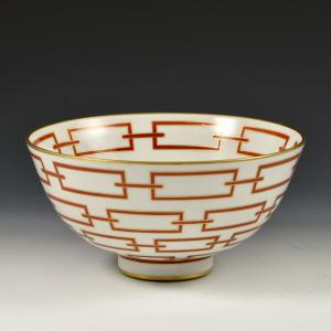 Cuenco con decoración de cadenas - Gio Ponti, Richard-Ginori, alrededor de 1930